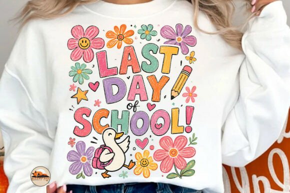 Last Day of School Preppy Teacher Shirt