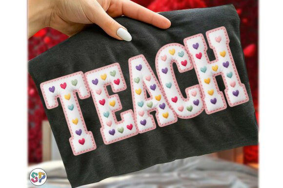 Yarn Teacher Love Heart Trendy Shirt Png